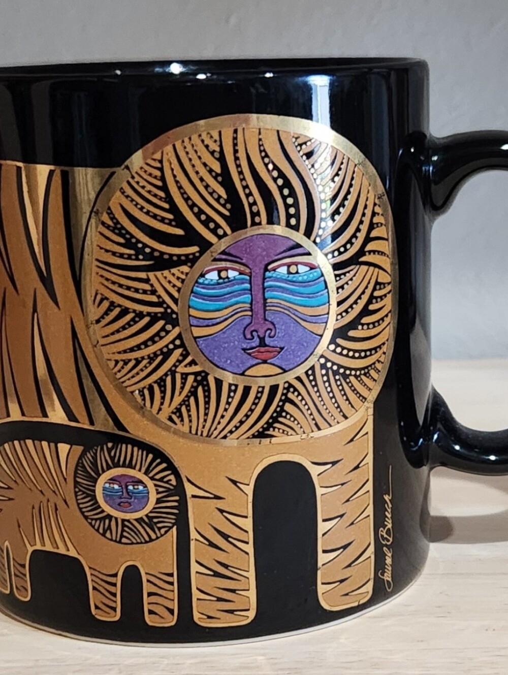 Laurel Burch Tiger Mug Vintage